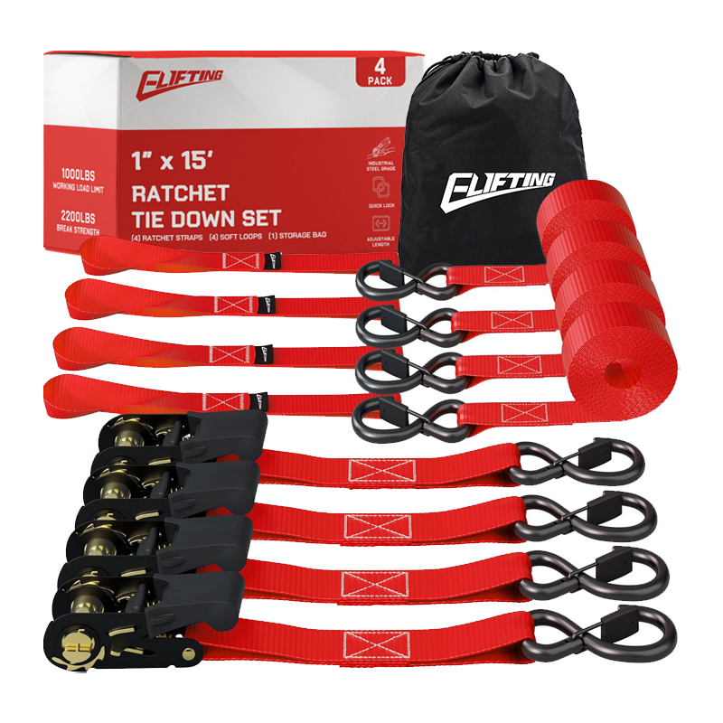 Kit da 1 ″ x 15 "a cricchetto （-pacco）